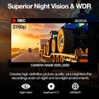 RexingUSA V1-4K Ultra HD GPS Dash Cam 2.4” LCD, Wi-Fi, 170° Wide Angle, G-Sensor, WDR, Loop Recording, Supercapacitor, Mobile App, CPL Filter, Supports 256GB