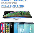 Recessed Desk Wireless Charger,15W Fast Flush Mount Qi Charging Pad,Hidden Desk Grommet Charger,Desktop Charging Station for Home/Office,Compatible with iPhone 17/16/15/Samsung/All Qi-Enabled Devices