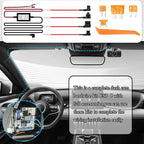 9.68Ft Type C Dash Cam Hardwire Kit 12-30V to 5V,Hardwire Kit for Dash Camera Includes 5A Blade Fuse/Fuse Tap/Power Cable/Tool,Dashcam Hardwires Kits USB C with Low Voltage Protection