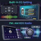 8Core 4+64GB Android 13 Radio for 2007-2013 Chevy Tahoe Suburban: Silverado GMC Yukon: 9" 1280 * 800P IPS Touchscreen Wireless CarPlay Android Auto FM/AM/DSP 5G WiFi Bluetooth GPS Backup Camera SWC