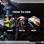 Original | Shine for Engines, Trim, Tires & Vinyl | Restores Faded Black Plastic | 9 oz. | 2-Pack