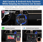 Road Top Wireless CarPlay Android Auto Retrofit Kit for Porsche PCM 3.0 (2008–2012) | Compatible with Cayenne 911 Cayman Boxster | CarPlay Interface Decoder, MirrorLink, Reverse Camera