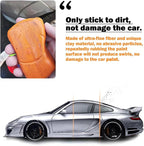 Car Clay Bar 4 Pack 400g, Premium Grade Clay Bars Auto Detailing Magic Clay Bar Kit with Towel Clay Bar Cleaner with Washing and Adsorption Capacity for Car Wash Car Detailing Clean,RV,Glass Cleaning