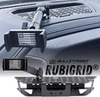 Bulletpoint RubiGrid Metal Dash Mount Phone Holder Compatible with 2019+ Chevrolet Silverado GMC Sierra Multi-Device Holder with 20mm Ball System (Spring-Loaded)