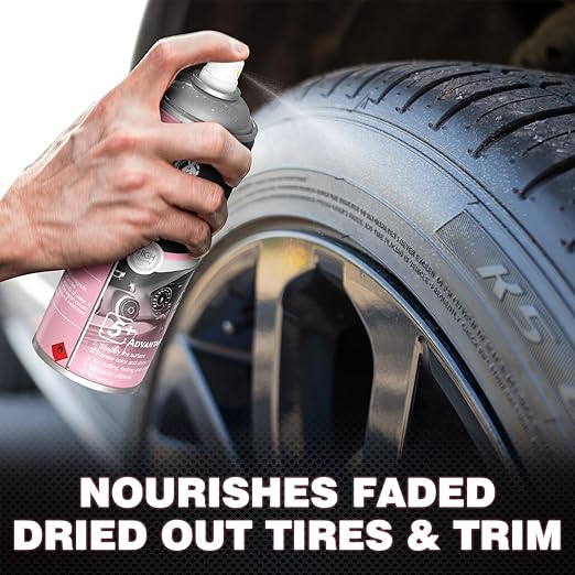 DONKEYPRO Polishing Cleaner, Car Interior Cleaner - Repels Dust & Staining, Restores & Protects Plastic, Vinyl, Leather Seats - UV Guard, Anti-Aging, Interior Detailer Spray with Iron Can(2 x 15oz)