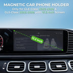 Car Phone Holder for Mercedes Benz GLE-Class/GLS-Class 2020-2026 (Only for 12.3-Inch Screen) 360° Rotation Magnetic Cell Phone Mount, Compatible with Magsafe, Does Not Affect Air Vent