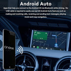 CARabc Wireless Carplay Fit for Apple Carplay&Android Auto, Fit for Mercedes Benz A/B/C/E/CLA/GLA/GLK/ML/SLD with NTG4.5 System - Bluetooth, Mirror Link, Siri Voice, USB, DVR and Camera Input Etc