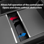 Center Console Organizer Tray for Tesla Model Y Juniper Accessories 2025 2026 and Model 3 Highland Accessories 2024 2025 2026 for Tesla Accessories Cup Holder Matte Black (3PCS)