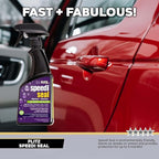 Flitz Speedi Seal - 16oz Bottle of USA-Made Ceramic Coating for Cars to Polish & Protect for Up to 6 Months - Works on Paint, Fiberglass, & More - Streak-Free Ceramic Spray Sealant (6 Pack)