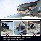 Mangoal 4K Dash Cam fit for Chevy Silverado 1500 2019-2021, 1500 Limited 2022 and HD 2020-2023 (Model B), Model B & Model A Have Same Models Years but Vehicle Sensor Cover are Different