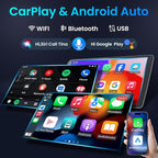 4Core 64ROM Car Radio for Dodge RAM 1500 2500 3500 2009-2012:Upgrade for Ram GPS SWC Bluetooth 5.0 10.2 Inch IPS Touchscreen Back-Up Camera Wireless CarPlay & Android Auto
