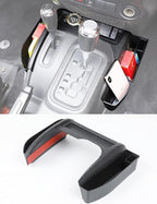 Savadicar GT-3 JK Shifter Storage Box, Gear Shift Console Side Tray Organizer for 2011-2018 Jeep Wrangler JK JKU, Interior Accessories, Reserved USB Charger Extender Slot, Black