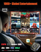 Netflix CarPlay Adapter, Magic Box YouTube Hulu Disney+ TikTok, Wireless CarPlay Adapter Only for Original Cars with Wired CarPlay and Android Auto Blue