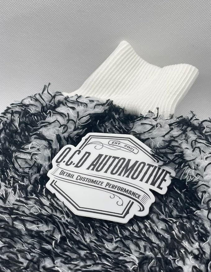 Premium Soft Wash Mitts 2-Pack (for Cars, Boats, ATVs, & More)