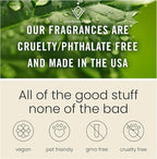 C Classy Hanging Car Air Freshener 2 Pack, Spellbound Love Essential Oil Diffuser, Long-Lasting Fragrance, Cute Glass Bottle Car Accessories for Women & Men, Made in USA