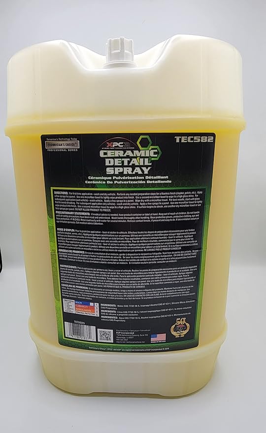 Technicians Choice TEC582 CERAMIC DETAIL SPRAY (5 Gallon)