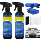 Car Coating Spray,16.9oz Quick Effect Coating Agent, Advanced Car Quick-Acting Coating Agent Sprays,Scratch Wax Coatings Spray Waterless Wash,Oil Film Emulsion Glass Cleaner, Hydrophobic Coating(2Pcs)