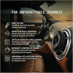 Vavana Spin Car Air Conditioner Freshener Professional Car Freshener BPA & Liquid Free 90 Days Effective Set of 2 (Hopeful)