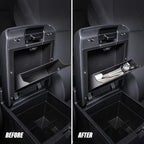 Carlimeki Center Console Organizer (3-piece set) for Tacoma 4th Gen (2024-2026) - Not for Hybrid - for Tacoma Accessories