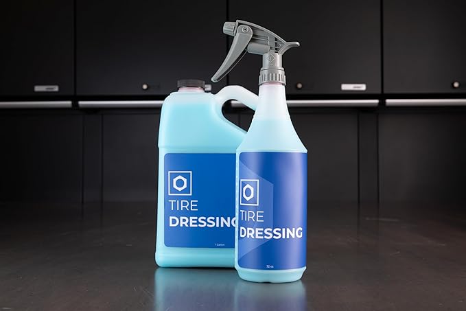 OBSESSED GARAGE - Tire Dressing | Long-Lasting Deep Satin Finish - 1 Gallon