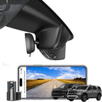 Mangoal Front 4K & Rear 1080p Dash Cam for Honda Pilot 2023 2024 2025 2026 Gen4 YG1/2, Passport 2026 Gen4 YF9(Model C), Integrated OEM Look, UHD 2160P Video, WiFi & App, GPS, 128GB Card