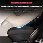 Car Armrest Storage Box Organizer for Nissan Versa 2006–2025, Forearm Wrist Support Adjustable Center Console Armrest Pad Car Seat Gap Filler Organizer