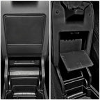 ELECFRESH 2PCS Center Console Organizer Tray for 2026 2023-2025 Honda Accord Accessories, Glove Storage Box with Aremrest Hidden Storage Box for Honda Accord