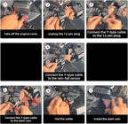 4K Dash Cam for Ford Bronco 2025,2026(Not Fit Ford Bronco Sport), Easy Install,WiFi & App,Loop Recording,G-Sensor,Plug & Play,64GB Card