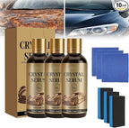 PTZ Crystal, PTZ Crystal Serum, 9H Graphene Coating for Auto Car Detailing, Quick Effect Car Coating Spray for Shine & Protection, Nano Coat Restore for Paint, Glass & Wheel (3pcs)