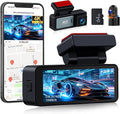 SIXTOP 4K Dash Cam Front and Rear, Built-in GPS & WiFi Dual Dash Camera for Cars 64G Card Included, 4K+1080P 3.16'' IPS Screen, Night Vision, G-Sensor, Loop Recording & 24H Parking Mode Wide Angle