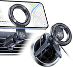 OQTIQ for MagSafe Car Mount, 360° Adjustable 17 N52 Strong Magnets, Air Vent Phone Mount Compatible with iPhone 12-17 Series and Phones with MagSafe Case