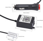 Car Ambient Lighting Kit 64 Colors Multicoloured Music Optic Fiber APP Control Car DIY Decorative Atmosphere Lighting DC 12V 1W 6m