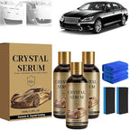 Cristal Serum Ceramic – Advanced Graphene Ceramic Coating for Cars, 9H Graphene Coating for Auto Car Detailing, Long Lasting Car Protection,Gloss Hydrophobicty Anti Scratch (300ml)