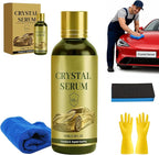 2026 New Crystal Serum – Advanced Graphene Ceramic Coating for Cars | 9H Graphene, Ultimate Quick Effect Car Coating Spray for Shine & Protection, Nano Coat Restore for Paint, Glass & Wheel (1PCS)