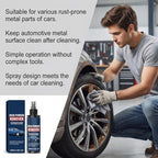 Rust Remover Spray - Fast-Acting Spray, Iron Powder Remover for Metal, Hardware Brake Solution, Engine Auto Liquid with Quick-Reaction Formula, Multipurpose Motorcycle Fluid for Oxidation Removal