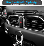 TT&C 2-Pack Magnetic Phone Mount for Car Dashboard - Super Strong N52 Cell Phone Holder (High-Bond Adhesive) - Compatible with Samsung Galaxy S25 S24 S23 Ultra, Pixel 9 & All Other Phones