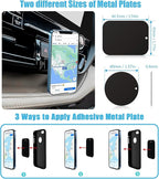 Car Phone Holder, Air Vent Navigation Mount, for Toyota Highlander/Hybird 2020-2025, Magnetic Custom Cradles Stand for iPhone, Samsung, HTC and All Smartphone (NOT for Platinum/Grand)