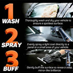 Ceramic Coating for Cars, Waterproof Auto Paint Coating - Graphene Infused, Scratch Resistant & High Gloss Auto Paint Sealant, Easy 1-Step Spray Application