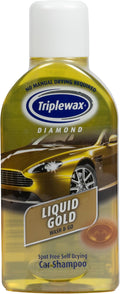 Triplewax Liquid Gold Car Polish 17 fl oz Premium Car Wax and Polish for Deep Gloss Shine and Long-Lasting Paint Protection Safe on Clear Coat, Paint and Finishes