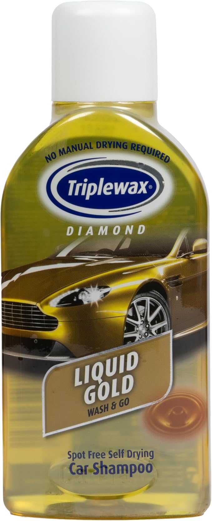 Triplewax Liquid Gold Car Polish 17 fl oz Premium Car Wax and Polish for Deep Gloss Shine and Long-Lasting Paint Protection Safe on Clear Coat, Paint and Finishes