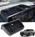 Dashboard Behind Screen Storage Box for Toyota Grand Highlander 2024 2025 2026, Interior Accessories Center Console Organizer Tray for 24 25 26 Grand Highlander, Black