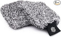 The Rag Company - The Cyclone Ultra Wash Mitt + Cyclone Ultra Wash Pad 6in x 8in Combo Pack - Microfiber Blend, Twist Loop Interior Liner Ideal for Foam, Soap + Bucket, & Rinseless Washing Methods