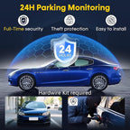 4K+1080P Dash Cam Front and Rear: 15-Min Install 5.8GHz WiFi 20MB/s Fast Download Dual Dash Cameras for Car with GPS - G-Sensor WDR/HDR Super Night Vision 24H Parking Mode by Befumly