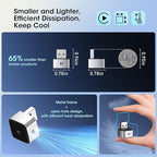 Wireless Carplay Adapter for iPhone, Convert Wired to Apple Carplay Wireless Adapter, Mini Size, Plug and Play, Connection Stable No Delay Car Play for Ford Specific Models