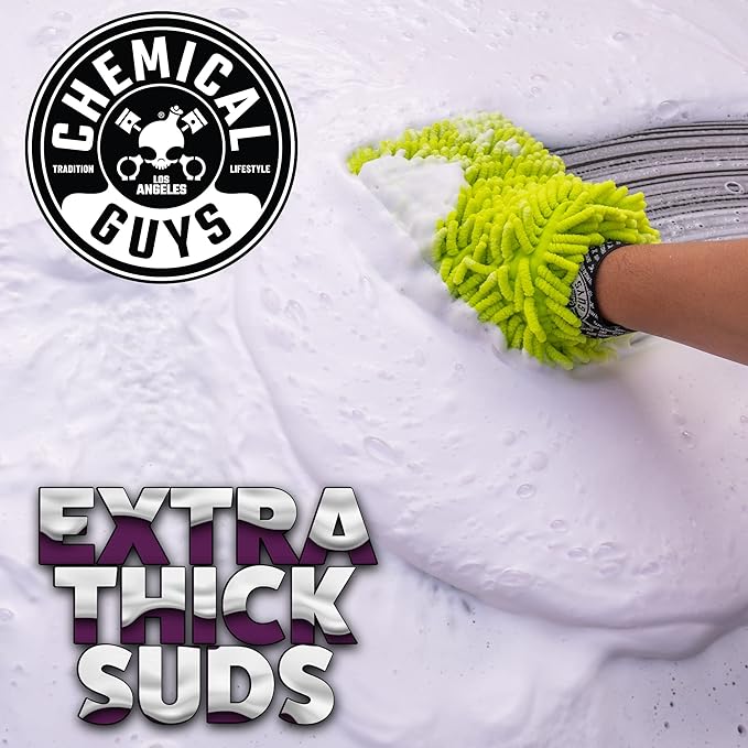 Chemical Guys CWS21564 Sticky Snowball Ultra Snow Foam Car Wash Soap (for Foam Cannons, Foam Guns or Bucket Washes) for Cars, Trucks, Motorcycles, RVs & More 64 fl oz (Half Gallon) Cherry Scent