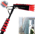 13FT 39FT Teles Window Cleaning Kit Extendable Water Hose Brush for Conserva Roofs Solar Panels & PV Cleaning Professal Efficient Reach & Streak Free Results