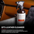 Dr. Beasley's I13T12 Opti-Leather Cleanser - 12 oz. Removes Stains and Dirt, Safe for All Leather Types, Ideal for Car, Home, and Office Use