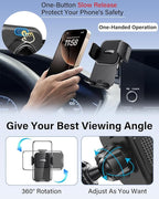 SKYLOTEC Car Phone Holder for Chevrolet Chevy Equinox 2025 2026 Accessories 11.3-inch Screen Fixed Clip, Automobile Cradles Phone Mount, Cell Phone Base Not Block Air Vent(Not for EV)