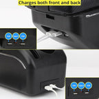 AULPHIKE Compatible with Nissan NV200 Armrest Car Center Console Organizer Armrests Double Door Storage with USB Ports（Carbon Fiber Style）
