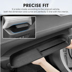 Autorder 2PCS Center Console Organizer for 2019-2025 Toyota RAV4 Accessories ABS Driver Drawer Storage Box Silicone Glove Box Organizer Center Console Insert Tray with Anti-Slip Surface